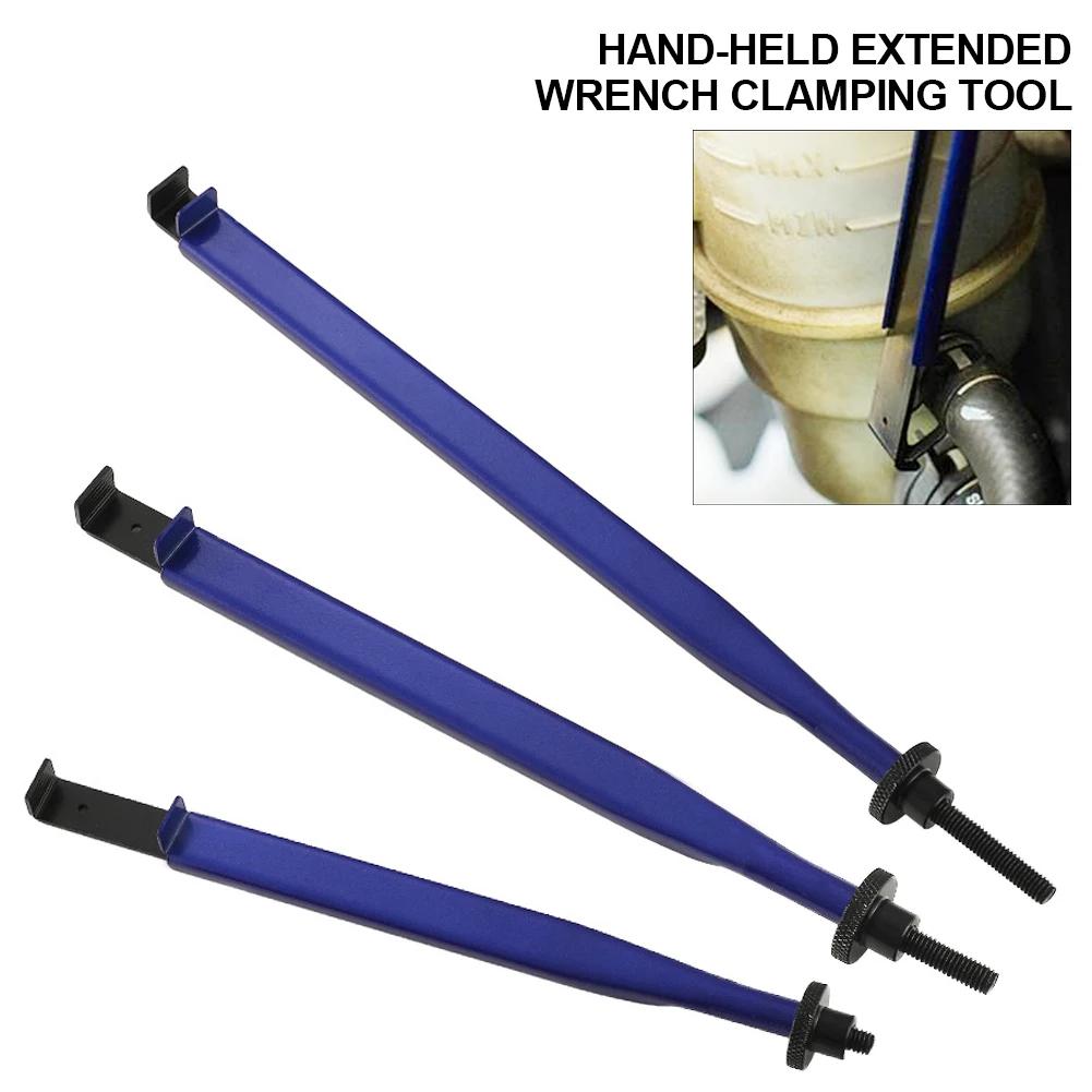 Clamp Extension Wrench Tool Bolt Hose Clamp Clamping Tool for Auto Repair Metal Ratchet Wrench Spanner Hand Tool