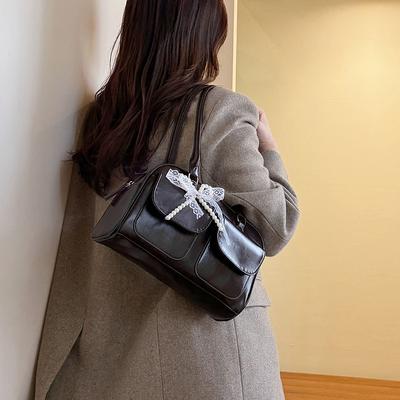 Hochwertige Tasche, Modische Tragetasche, Retro und Vielseitige Einzel-Schulter-Handtasche