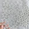 Beautiful Shiny Crystal Rhinestones Pearl Star 3D Stickers Scrapbook Phone Case DIY Decorations Dance Show Makeup Face Stickers