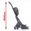 Detachable Sissy Bar Backrest, Matte Black with Pad, for Harley Sportster XL883/XL1200 (2004 and later models)