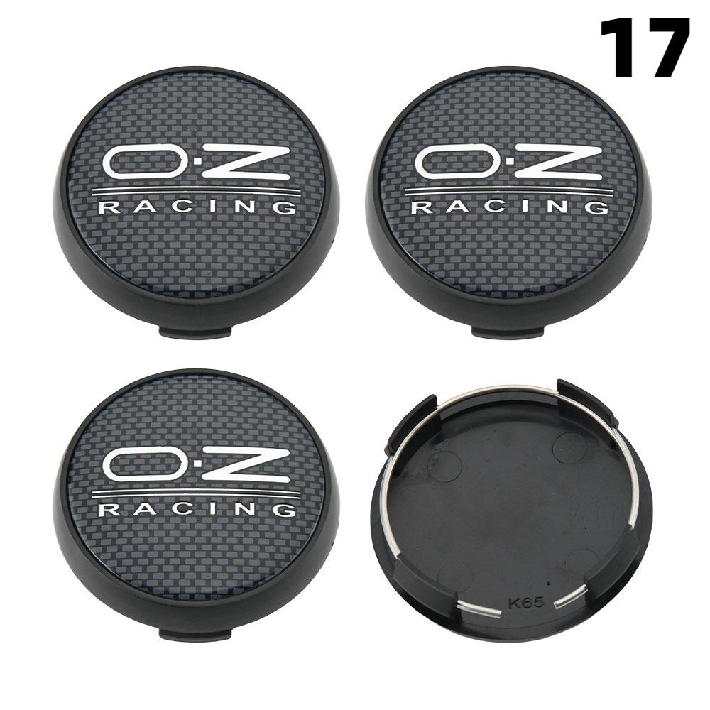 1Set/4PCS OD 65MM & OD 68MM Cap For Rims OZ Logo Wheel Center Cap Sport Car Wheel Cover Hub caps