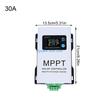 B0KB 30A/60A Solar Controllers LCD Display 12V-48V Auto Solar Panel Regulator with Backlight Display Enduring