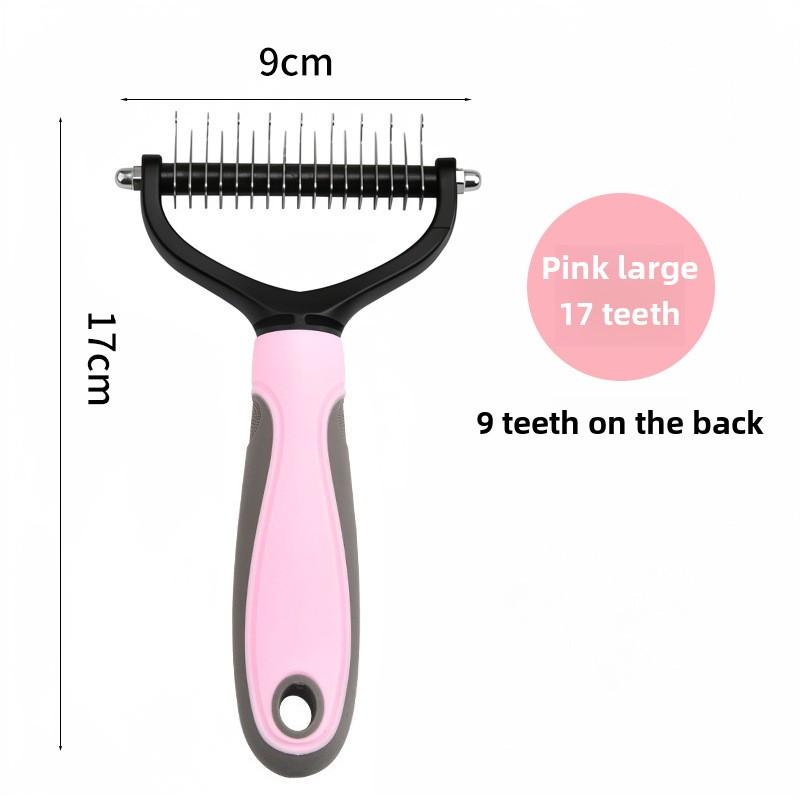Pet Hair Remover for Cats and Dogs - Thinning Hair Tool To Remove Dander - Hair Shaving Tool for Dogs - Pet Hair Brushing Supplies for Cats