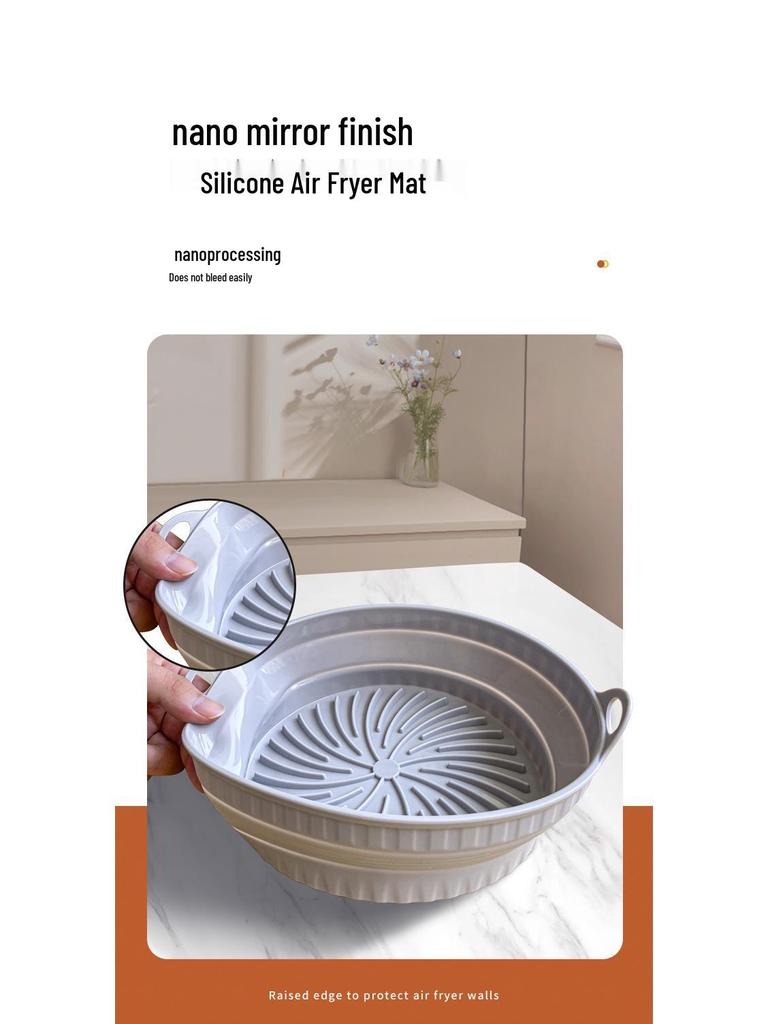 Silikonowa Forma do Pieczenia i Mata do Frytkownicy Powietrznej - Silikon Spożywczy
