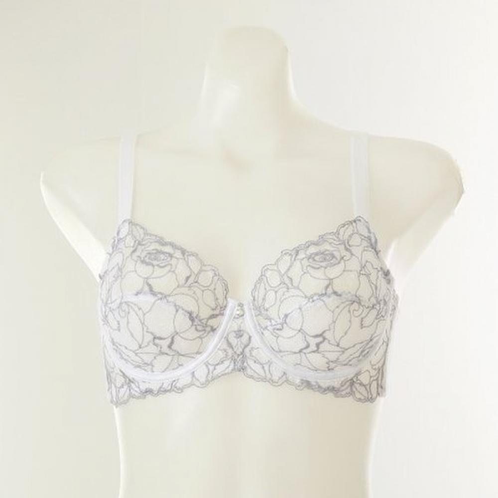 Wacoal E Cup bralEttE singlE flowEr mEsh EmbroidEry angEl