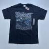 2006 Slipknot Metal Noir Décoloré T-shirt de Groupe Taille L Neuf avec Étiquettes Stock Mort T-shirt Unisexe
