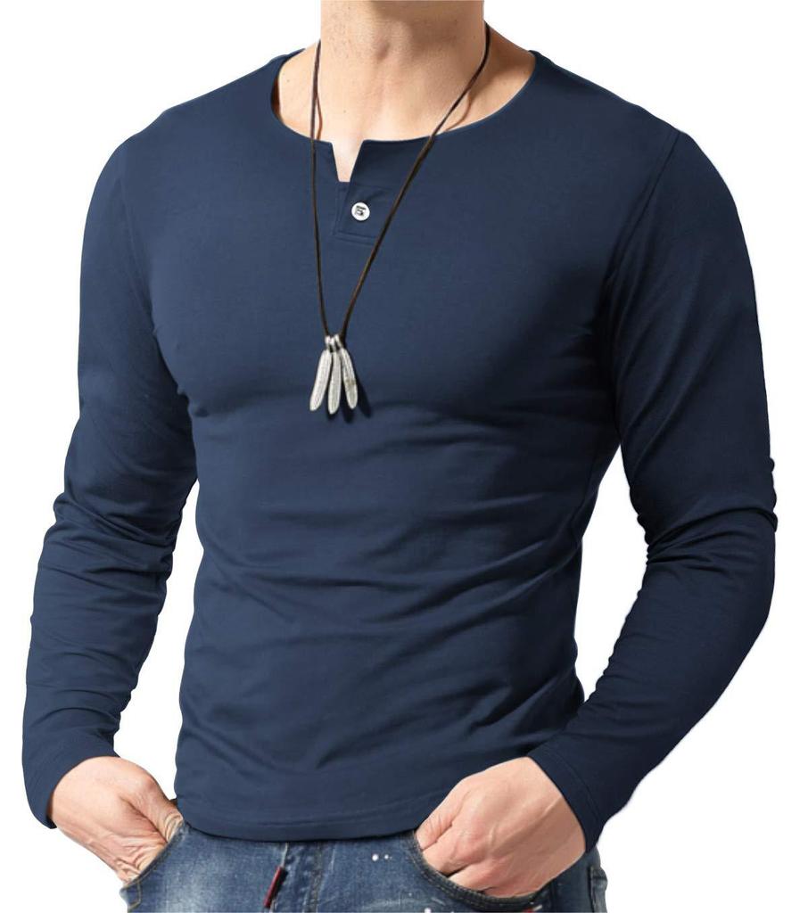 Men'S Clothing, Men'S Long-Sleeved Autumn And Winter T-Shirts, Customized Large-Size Clothing.