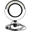 6 Inches LED Selfie Ring Light with Hot Shoe Adapter for Live Stream/Makeup/YouTube Video/Photography, 3 Light Modes