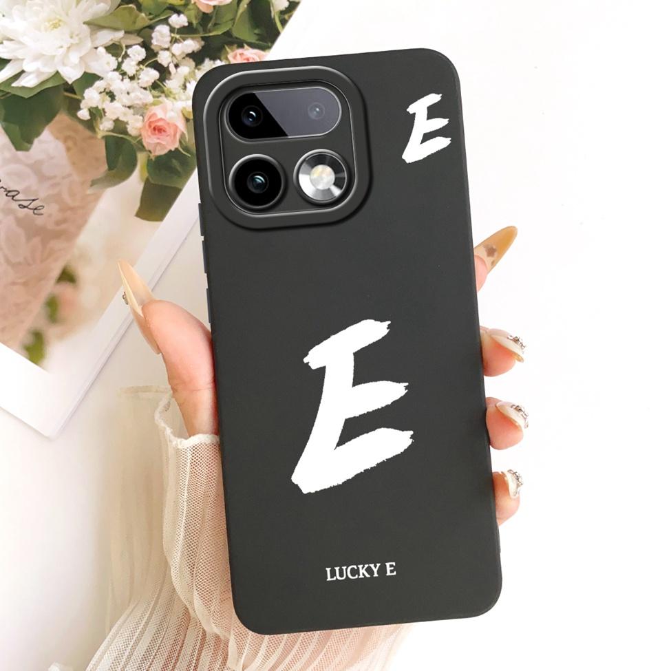 Case For Realme 16 Pro Plus Cover RMX5131 Luxury A-Z Letters Fashion Cool Crown Silicone Phone Casing For Realme 16 Pro+