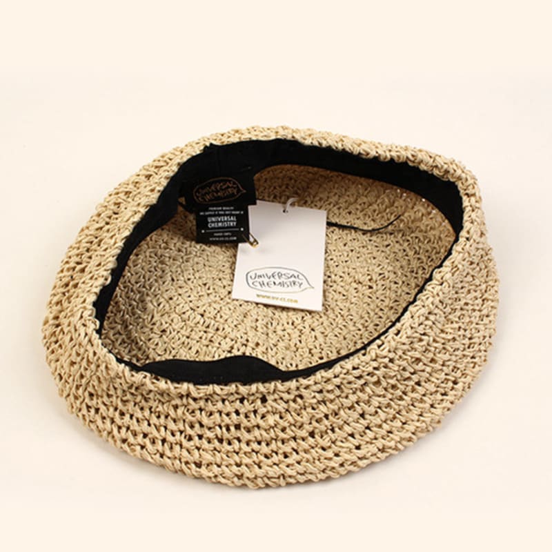Universal Chemistry Rattan Beige Beret