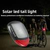 Bicycle Lights Solar Charging Warning Mountain Bike Riding Solar Taillights