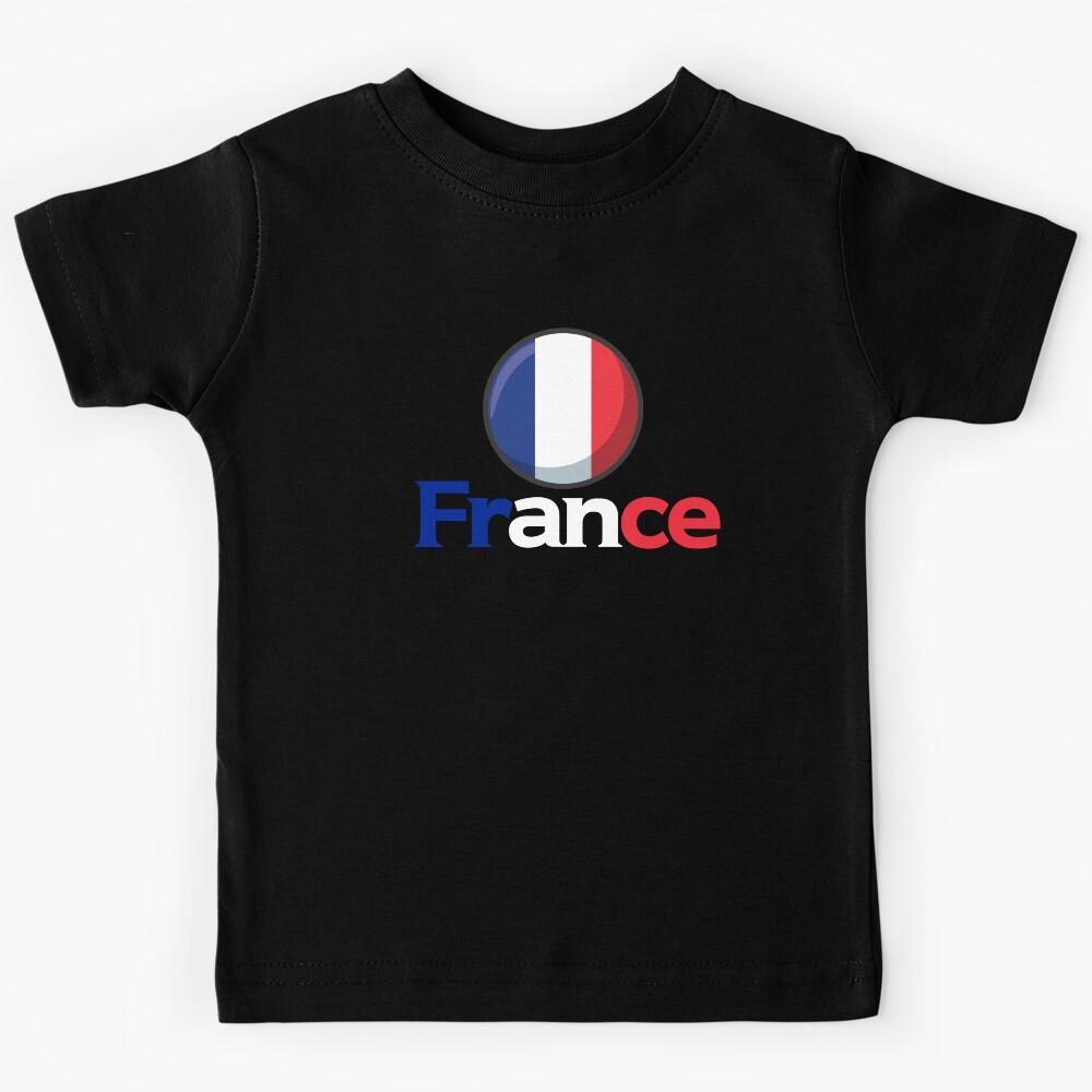 France football soccer - Funny Flag Kids T-Shirt 170