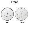 1 set ABS Replacement Style Front Grill Badge & Rear Trunk lid Emblem For VW Golf MK7 2014-2017 Golf MK7.5 2018-2020 Without CC QV6