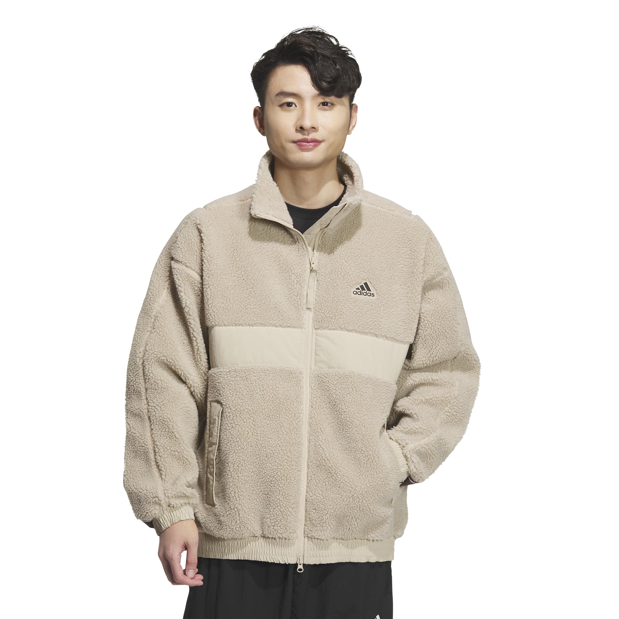 

Куртка Warding Pack Loose Fit Boa Jacket KWX95 Clay Brown [Adidas] Мужская (JG8586)
