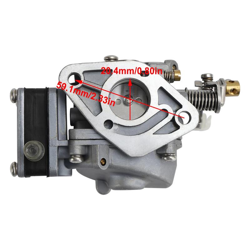 Boat Engine Carburetor 3303-812648T For Mercury Mariner 2-Stroke 4HP 5HP Outboard Motors Marine Carb Assy Replace 812648T 812648