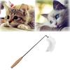  Cat Toy Interactive Toy Soft Feather And Cat Feather And Bell Toy