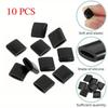 10Pcs Air Fryer Rubber Bumpers Black Air Fryer Tray Rubber Replace Parts Scratch Protection Cover Kitchen Cooking Accessories