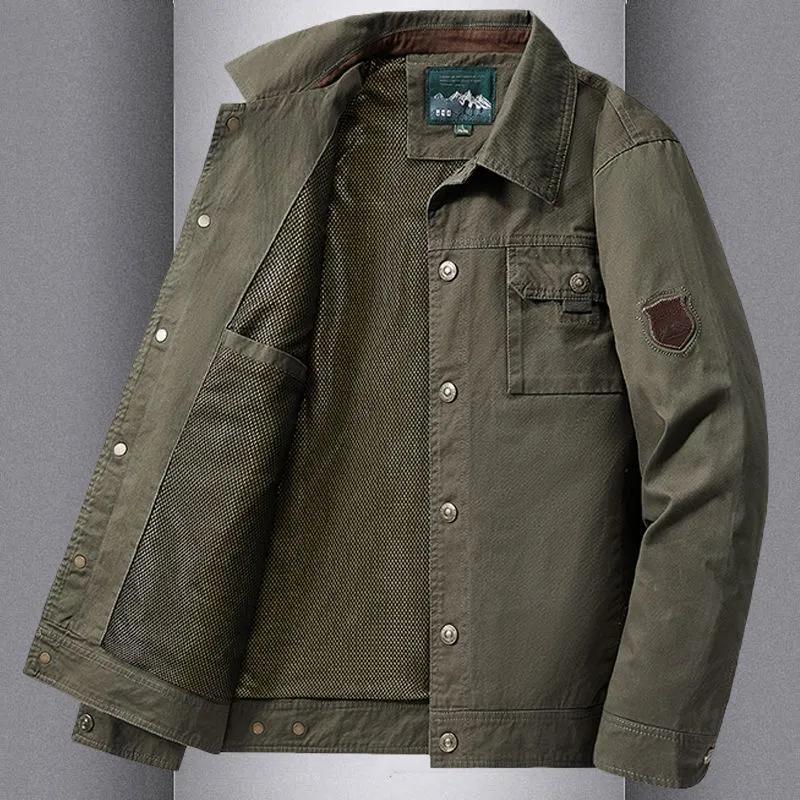 Frühling Herbst Jacke Männer Baumwolle Windjacke Bomber Mantel Militärische Männer Taktik Jacken Mann Cargo Casual Jacke Herren Kleidung