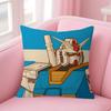 Pillow Cushion Cover Pillowcase Living Room Sofa Home Decor Anime Cool G-G-Gundam Classic