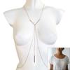 Elegant Body Chains Enhancing Female Curves Alloy Chest Harnesses Jewelry Ideal For Pool Parties And Beach Event Stylish Accessory