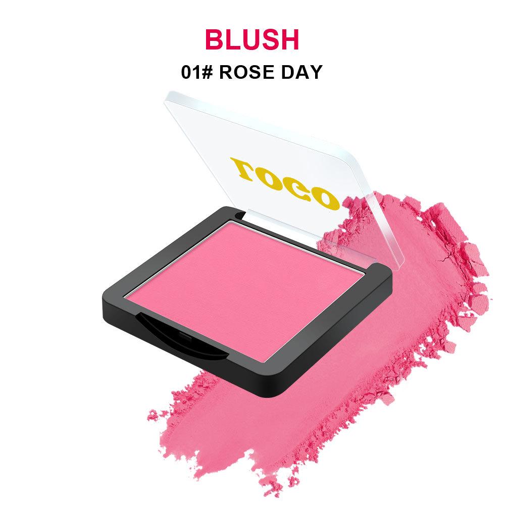 Versatile Matte Blush Palette: Low-Saturation, Single-Color Option