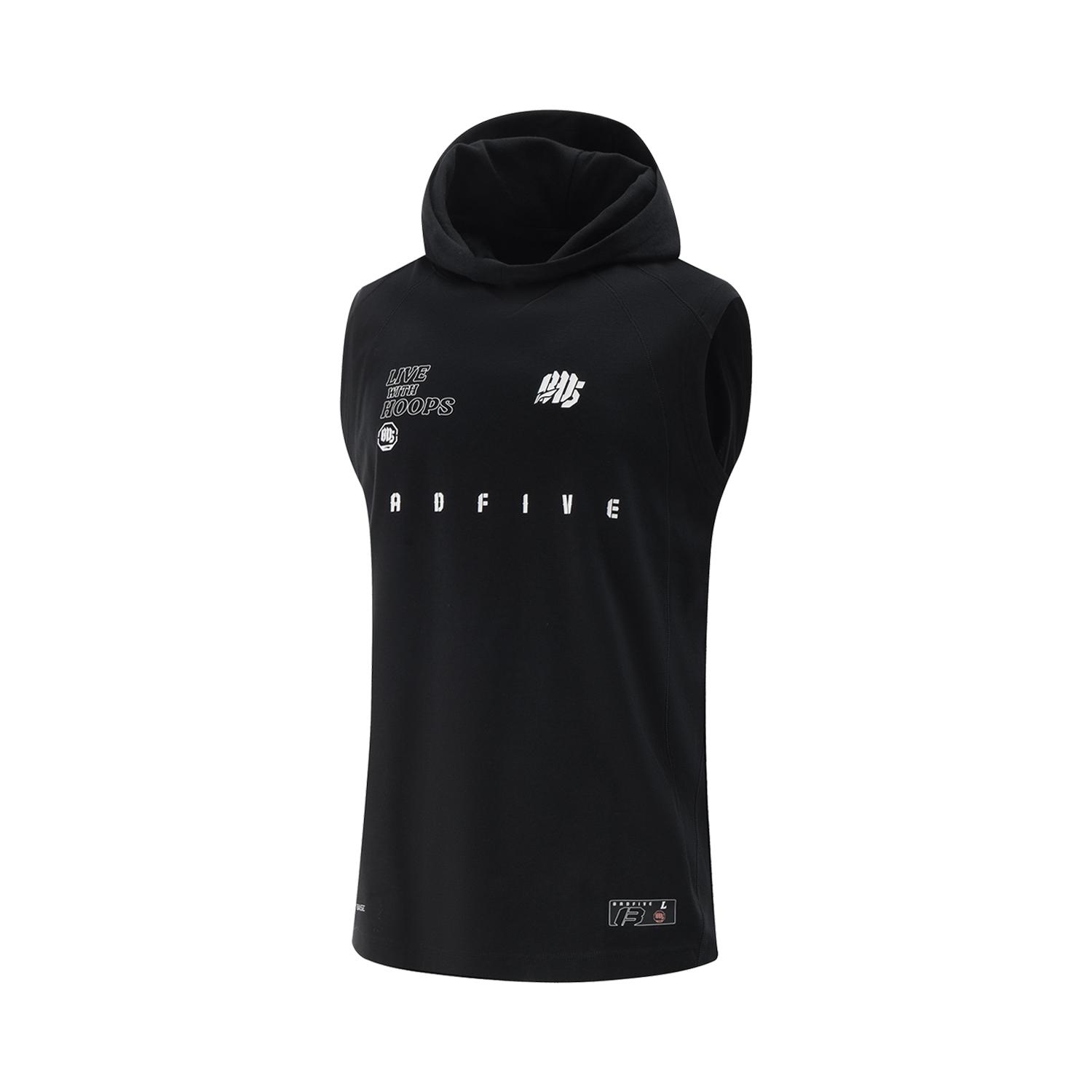 

Li Ning Серия Anti-Five Простой Универсальный Свободный Крой Круглый Вырез С Капюшоном Спортивный Жилет Мужские Жилеты Черный AVSV071-2 S