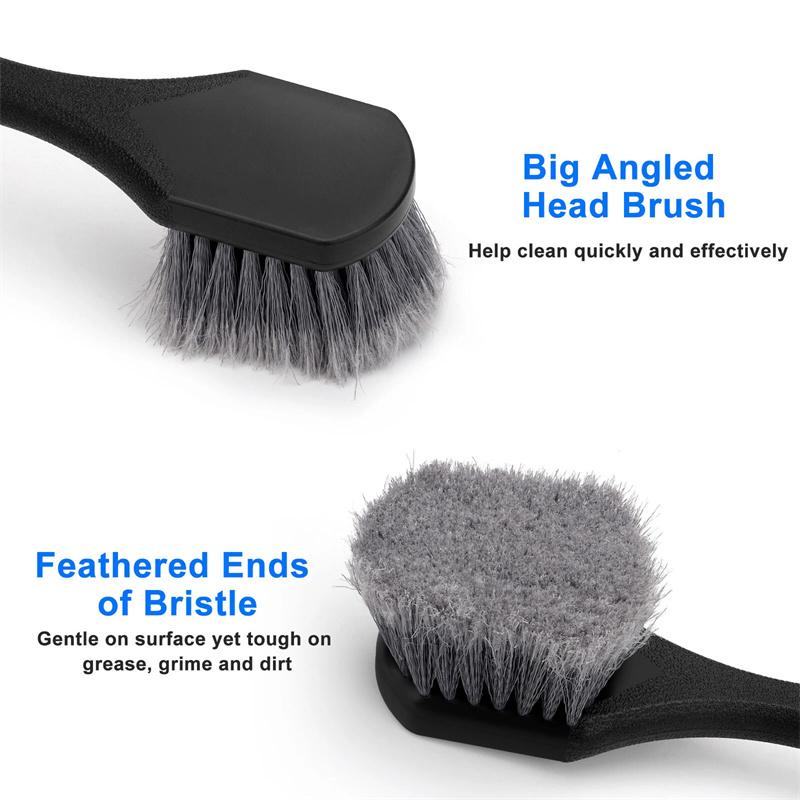 19.69" Car Tire Wheel Rim Cleaning Brush Detailing Brushes Washing Brush Tool Universal Wheel Tire Car Cleaning Accessories