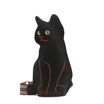 Große Kapazität Casual Cartoon Katze süße Brusttasche Mode wasserdichte Damen Umhängetasche