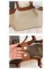 Stylish Women's Canvas Dumpling Bag - 2025 Summer, Versatile Zipper Shoulder Handbag for Travel, Commute & Shopping