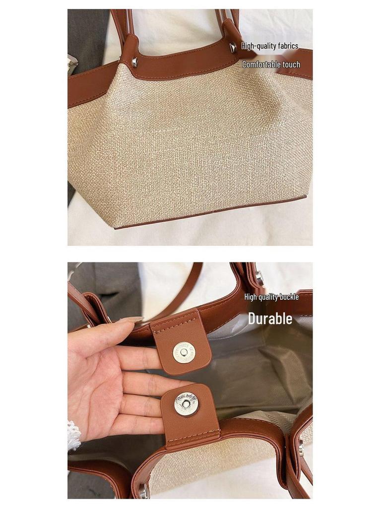 Stylish Women's Canvas Dumpling Bag - 2025 Summer, Versatile Zipper Shoulder Handbag for Travel, Commute & Shopping