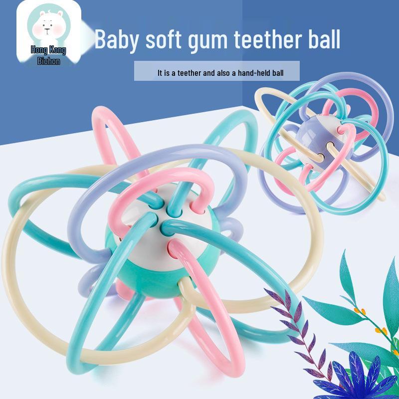 Manhattan Baby Teether & Grasping Toy (0-1 Year, 3-6 Months)