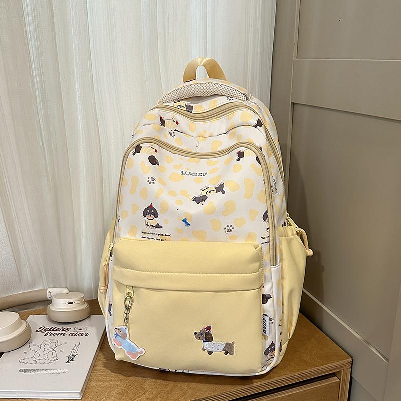 Middle School Student Schoolbag Women's Backpack Large Capacity Backpack