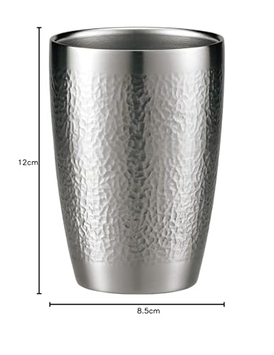 Kakusei Tumbler, 440ml, Silver, HT-440