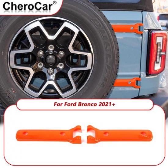 Tailgate Hinge Cover Rear Door Hinge Liftgate Trim Decor for -25 Ford Bronco