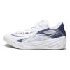 Puma All-Pro Nitro Team White Navy Men Sneakers Lime-Squeeze 379081-03