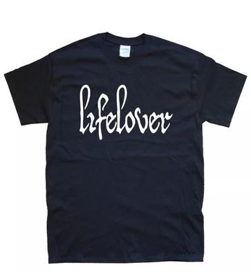 LIFELOVER nuova T-shirt Grafica 100% Cotone Magliette Uomo Top taglie S M L XL XXL colori Nero, Bianco