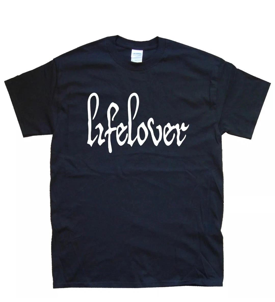 LIFELOVER новая графическая футболка размеры S M L XL XXL цвета Черный, Белый S