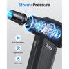 Zezzofan Compressed Air Duster-180000RPM Ultra Powerful Electric Air Duster, 3-Gear Adjustable High Speed Brushless Motor Air Blower for Dust