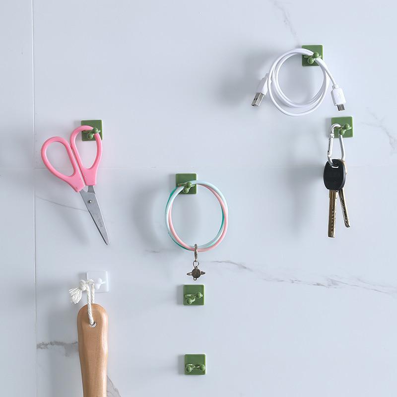 50 Stück Kletterpflanzen Wandclip Rattan Schnalle Haken Rattan Streifen Clip Selbstklebender Befestiger Pflanzenhalter Unsichtbare Halterung