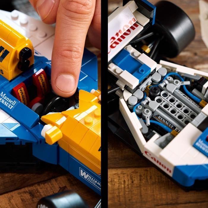 LEGO Icons 10353 Williams Racing FW14B og Nigel Mansell - F1-racerbil for voksne