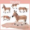 African Wild Animal Pvc Model Set With Stand For Childrens Educational Play