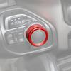 Car Gear Shift Switch Knob Trim Ring For Dodge Ram 1500 19-2025 Accessories Red
