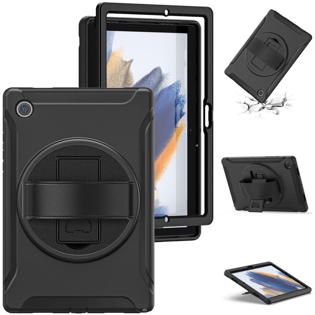 Tab A8 10.5-Inch Anti-Fall Skin-Feel Tablet Case with Rotating Handheld Bracket