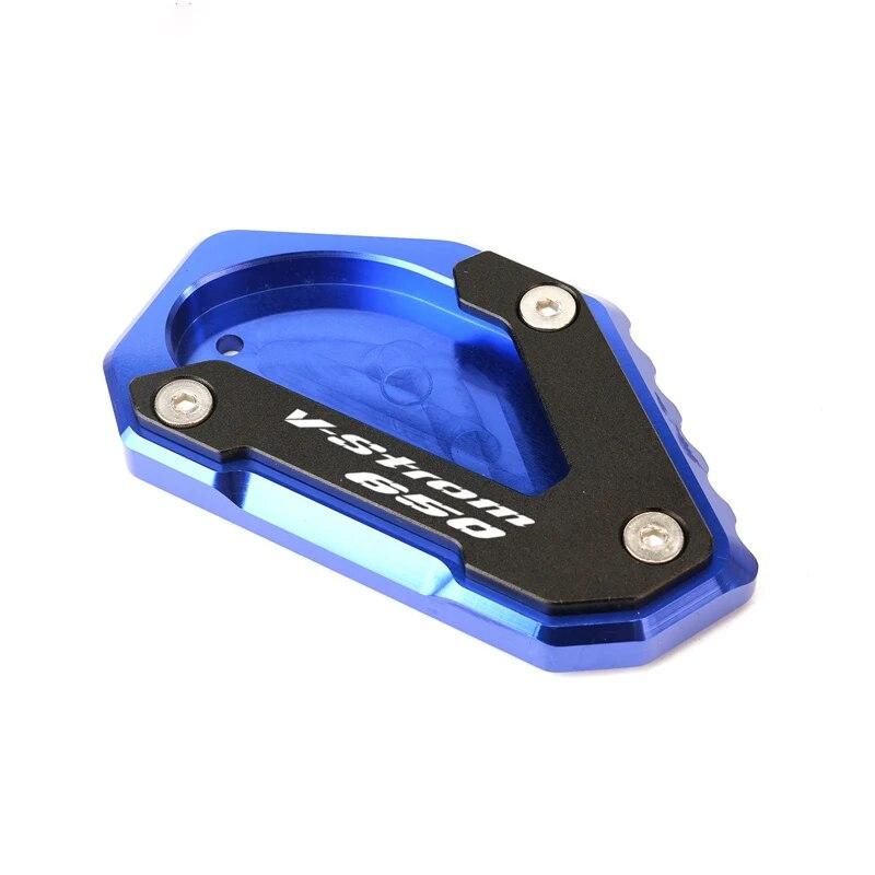 Pro SUZUKI V-STROM 650/XT VSTROM DL650 2004-2022 Stojan na motocykl Noha Boční stojan Prodlužovací podložka Opěrná deska Krytka ventilu pneumatiky