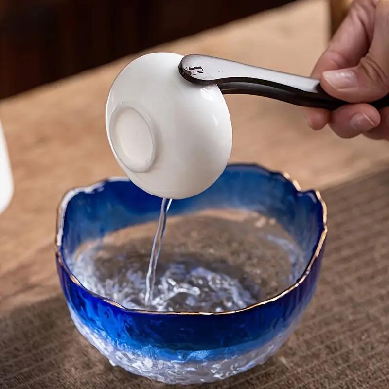 6 Buc/Set Ceremonie Ceai Rezistent la Căldură Instrumente Ceai Kung Fu Lemn Linguriță Ceai Chinezesc Gongfu Pensetă Ace Set Accesorii Ceainărie