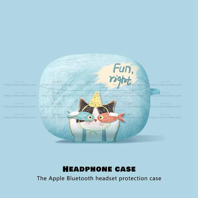 

for Xiaomi Air4se Silicone Redmi Buds6pro Bluetooth Wireless Earphone Case Buds5pro Soft Redmi Buds7s Earphone Case 6 Vitality Version Outer Box Youth Xiaomi Air4 SE Cute Cat [Single Shell]]
