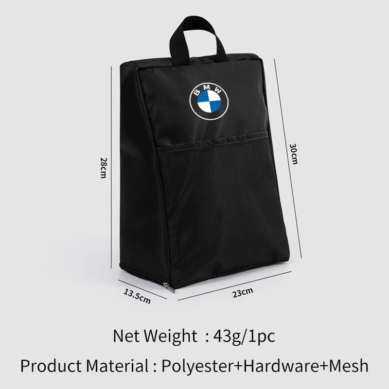 LMHKH1 2026 Car Sticker Shoes Storage Bag Hanging Bags Organizer Case For BMW E46 E90 E60 F10 E39 F30 E36 F20 E87 E90 E70 E91 E30 G30 E