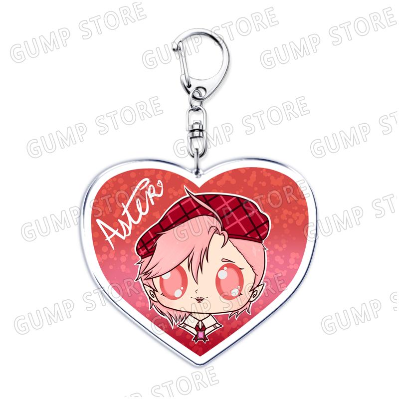 

Hot Mobile Game Nu Carnival Keychains for Accessories Topper Carnival Chibi Yakumo Nukani Jewelry Keyrings Fans Friends Gifts