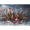 Retro Poster European Medieval War Canvas Painting and Printmaking Wall Art Nordic Living Room Decoration Picture No Frame