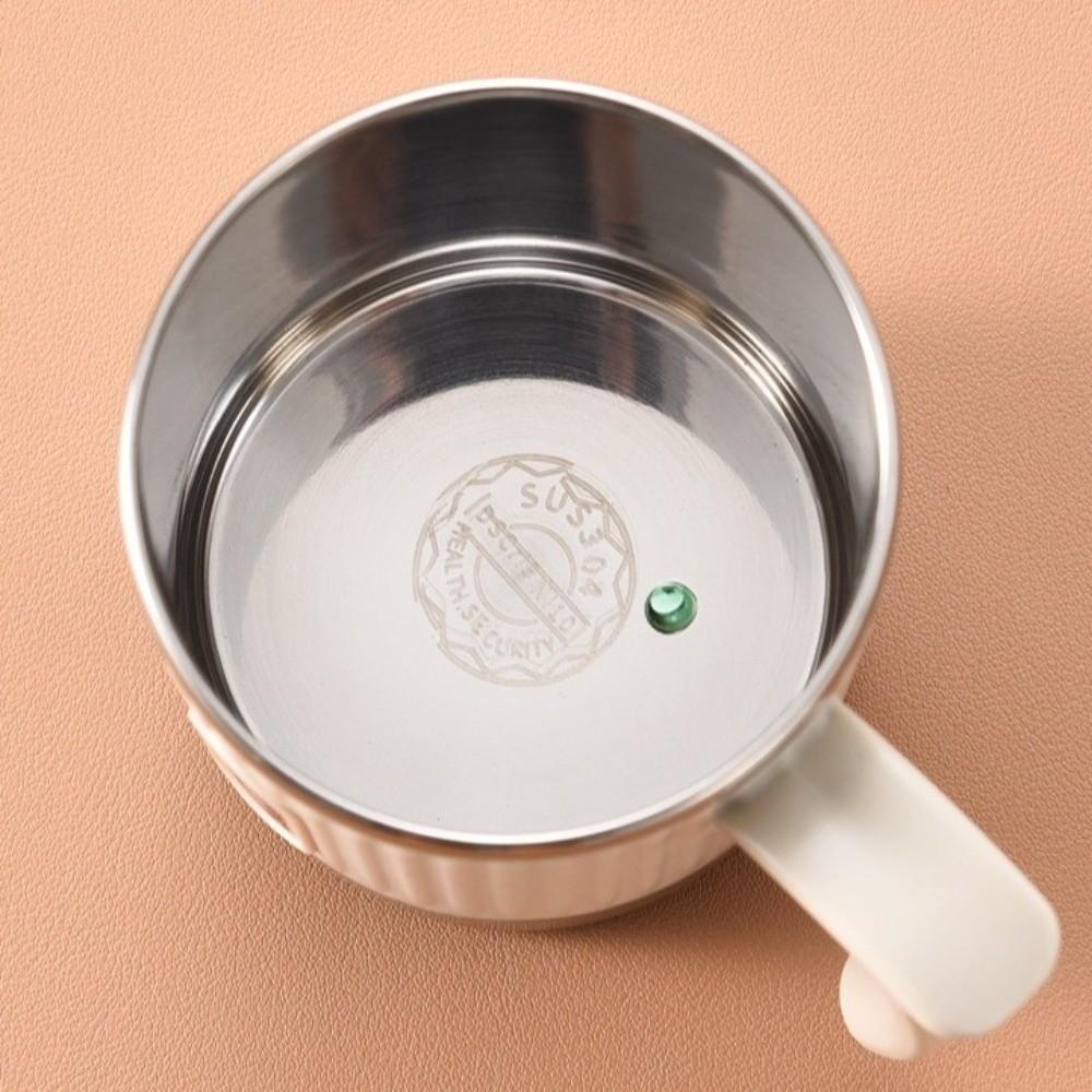 Seal Lid Spoon Coffee Mug Large Capacity Tea Drinking Cup Thermal Insulation Cup  Students Use